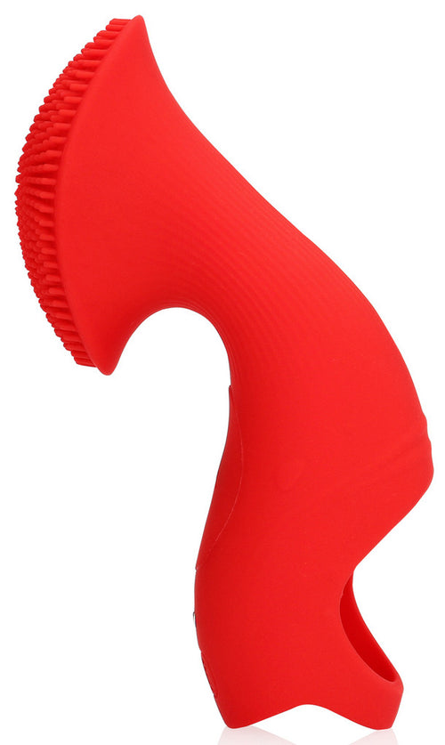 Gaine de Doigt Vibrante Lever de soleil rouge