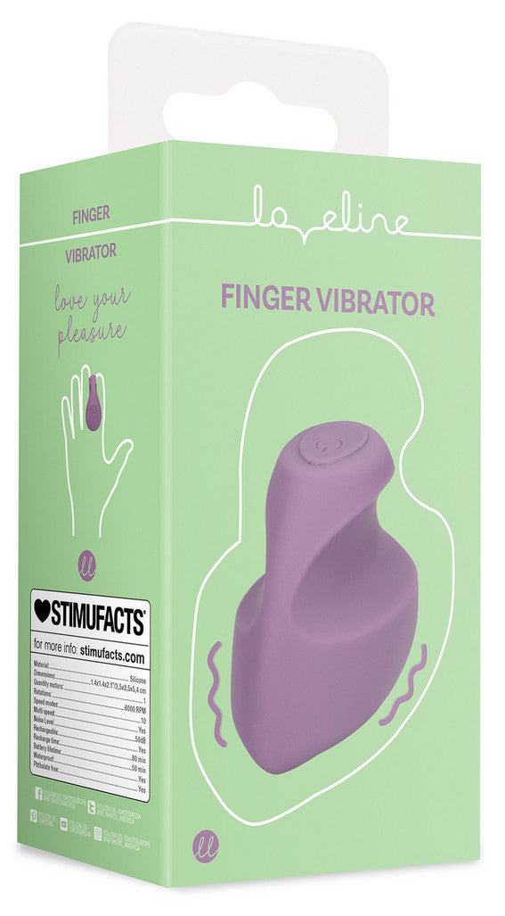 Gaine de Doigt Vibrante PURPER Violet