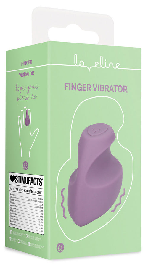 Gaine de Doigt Vibrante PURPER Violet