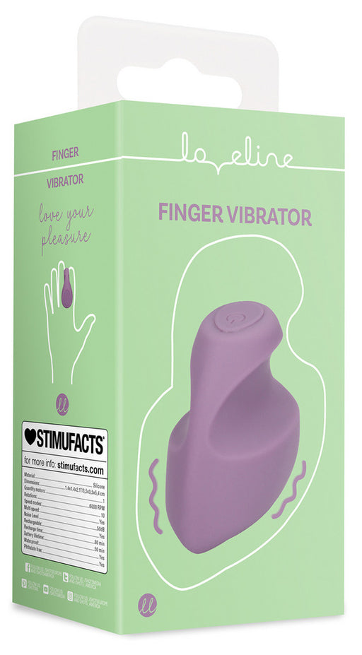 Gaine de Doigt Vibrante PURPER Violet