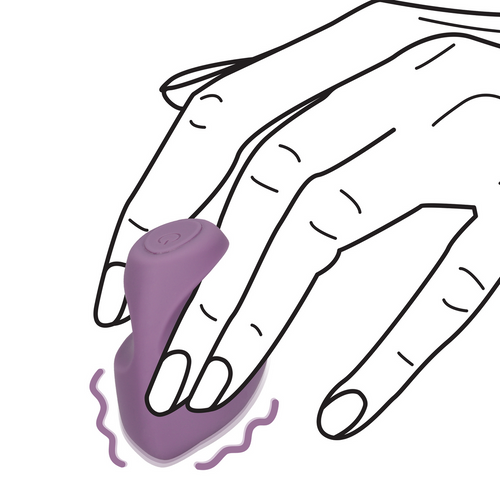 Gaine de Doigt Vibrante PURPER Violet