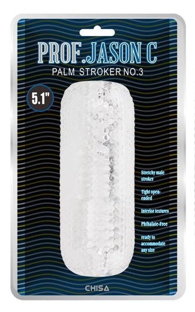 Gaine de masturbation Palm Stroker N3 - 12.5cm transparente