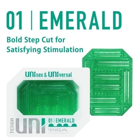 Gaine de masturbation Uni 01 Emerald