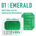 Gaine de masturbation Uni 01 Emerald