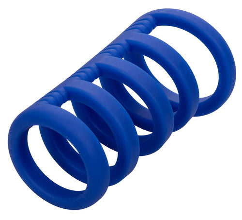 Gaine de pénis 5 Cockrings Xtreme Cage Admiral 9cm