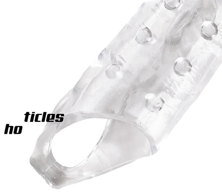 Gaine de pénis Clear pik dick 19 x 5cm