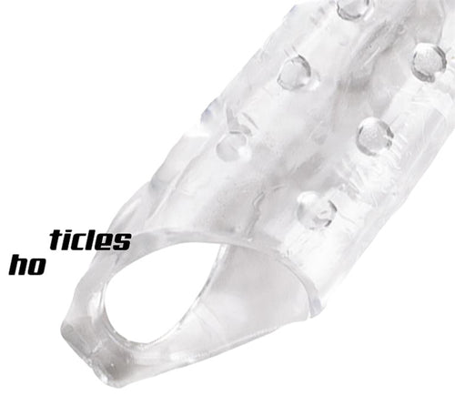 Gaine de pénis Clear pik dick 19 x 5cm