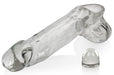 Gaine de pénis Daddy 20 x 6cm Transparente