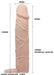 Gaine de pénis Extend Sleeve Pretty Love 17 x 3.5cm