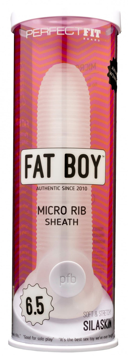 Gaine de pénis FAt BOY Micro Rib 16 cm