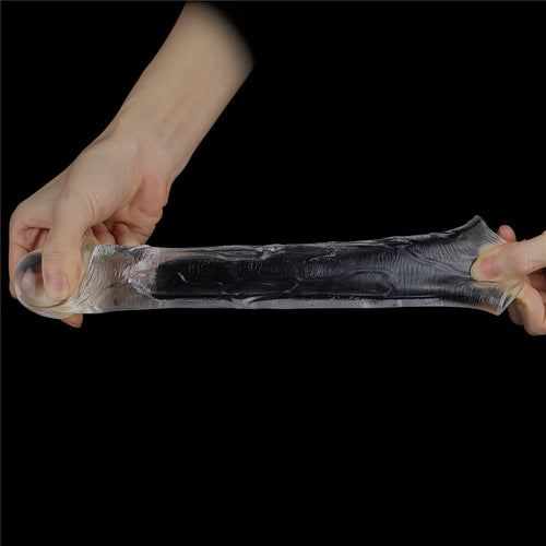 Gaine de pénis Flawless 19 x 4cm Transparente