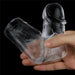 Gaine de pénis Flawless 19 x 4cm Transparente