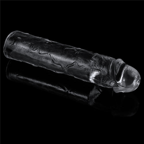 Gaine de pénis Flawless 19 x 4cm Transparente