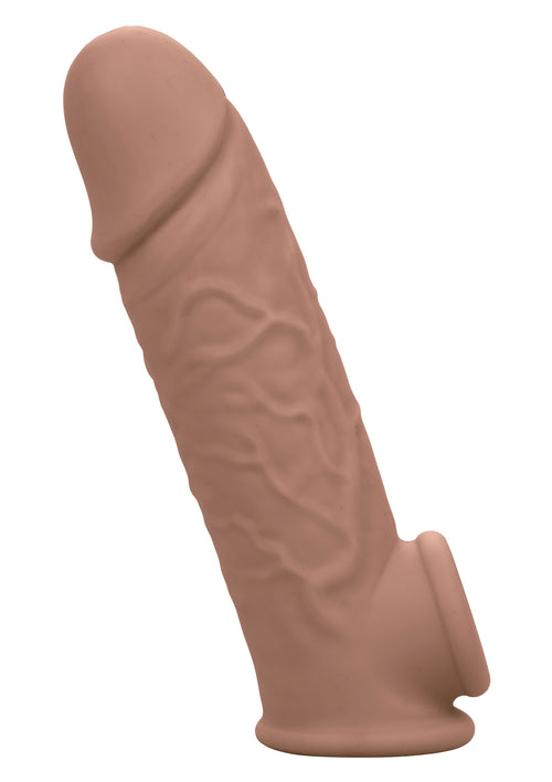 Gaine de pénis Life-like Extension 18 x 4.5cm Marron