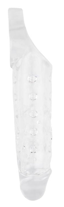 Gaine de pénis Mighty 15 x 4.5cm Transparente