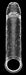 Gaine de pénis Mini Uncut 13 x 4 cm Transparente