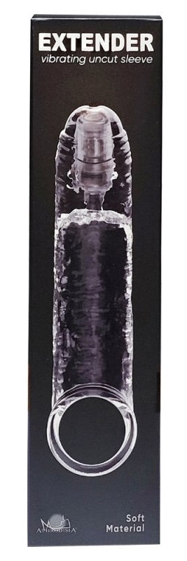 Gaine de pénis Mini Uncut 13 x 4 cm Transparente