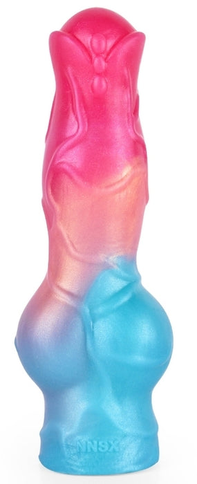 Gaine de pénis Nott Very Dick 18 x 6.5cm Rose-Bleu