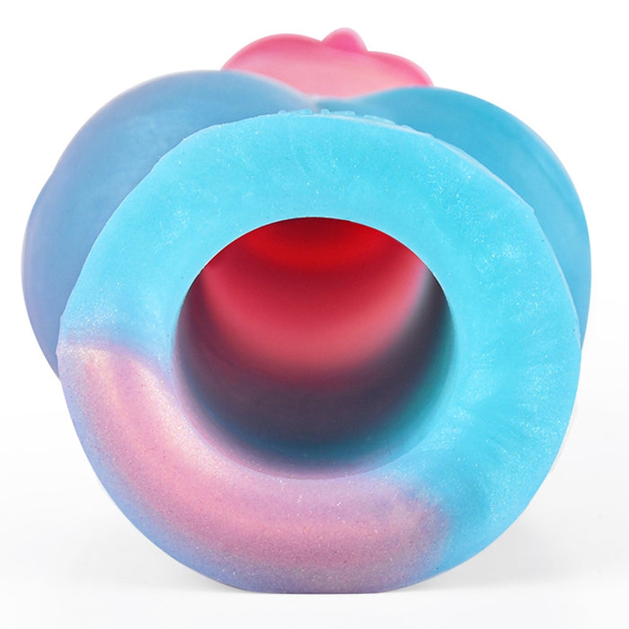 Gaine de pénis Nott Very Dick 18 x 6.5cm Rose-Bleu
