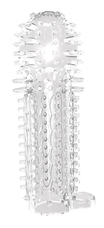 Gaine de pénis Nubby 14.5 x 4.8cm Transparente
