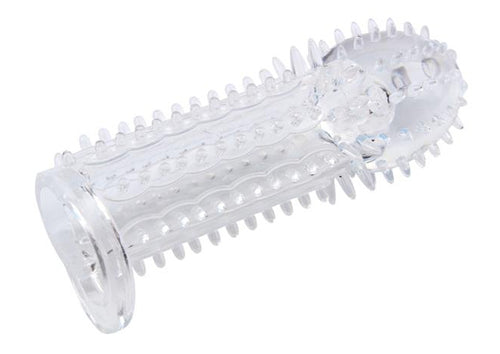 Gaine de pénis Nubby 14.5 x 4.8cm Transparente