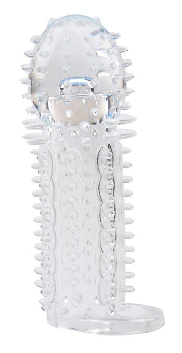 Gaine de pénis Nubby 14.5 x 4.8cm Transparente