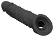 Gaine de pénis Realrock Curve 17 x 4.5cm Noire
