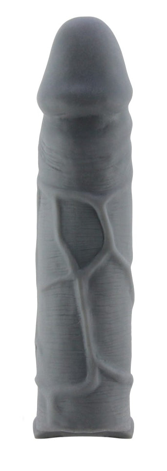 Gaine de pénis Realtick 16 x 3.8 cm Grise