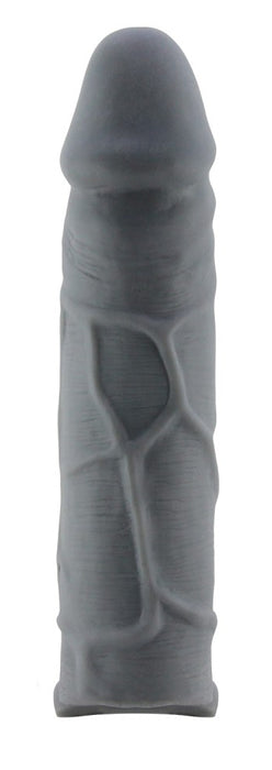 Gaine de pénis Realtick 16 x 3.8 cm Grise