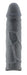 Gaine de pénis Realtick 16 x 3.8 cm Grise