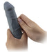 Gaine de pénis Realtick 16 x 3.8 cm Grise