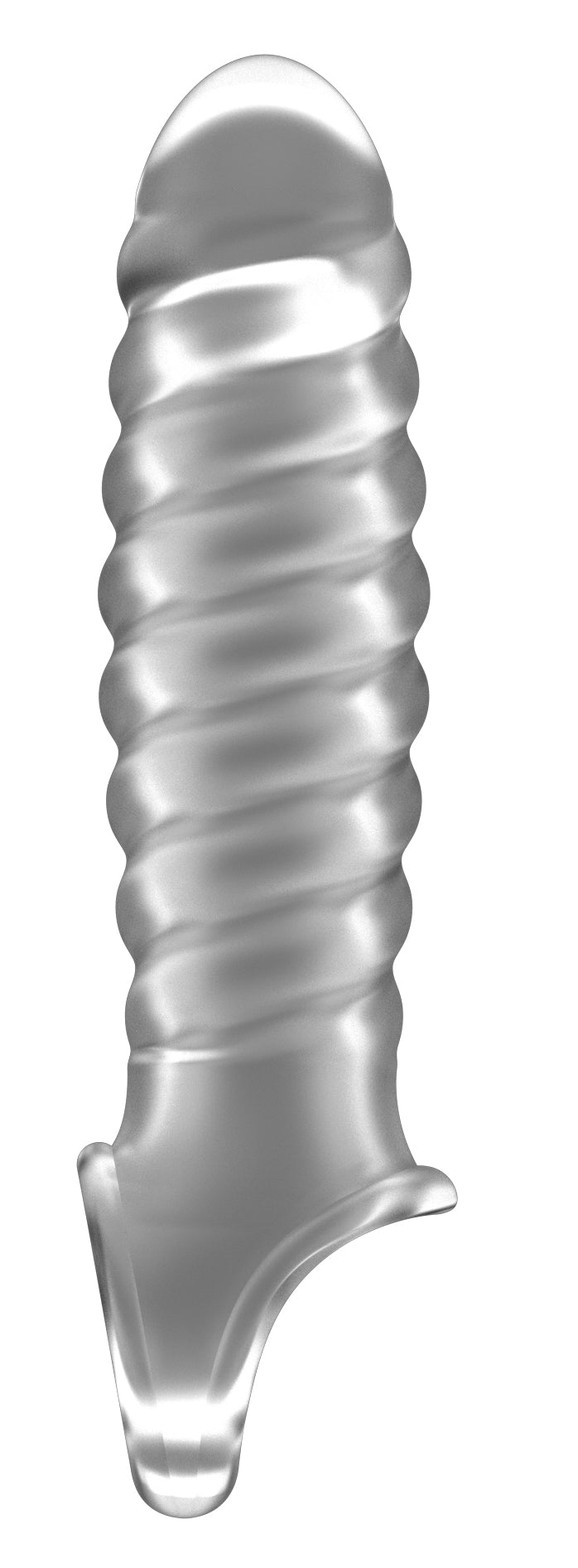 Gaine de pénis Ribby Penis Sono N32 - 11 x 3 cm Transparente