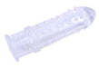 Gaine de pénis Swirls 16 x 4cm Transparente