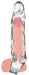 Gaine de pénis transparente Get Real M 13 x 3cm