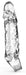 Gaine de pénis transparente Get Real M 13 x 3cm