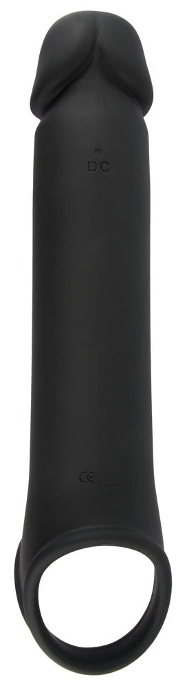 Gaine de pénis vibrante Extension Rebel 19 x 4.5cm