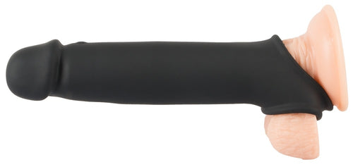 Gaine de pénis vibrante Extension Rebel 19 x 4.5cm