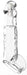 Gaine de pénis vibrante Silyvizz 16 x 4 cm Transparente
