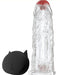 Gaine de pénis vibrante Sleeve Cat 14 x 4cm