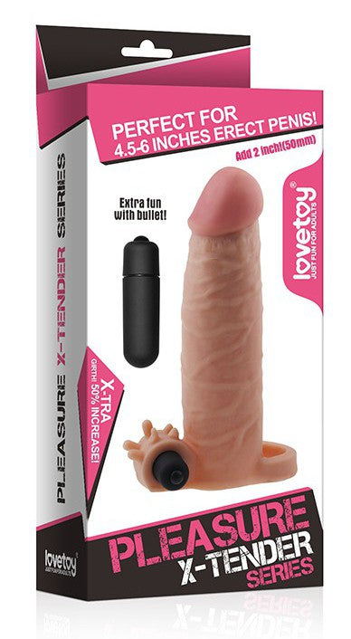 Gaine de pénis X-TENDER N1 17 x 4.5 cm