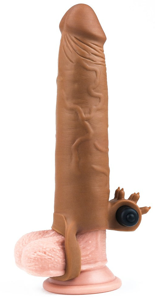 Gaine de pénis X-Tender N5 20 x 4 cm Marron
