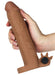 Gaine de pénis X-Tender N5 20 x 4 cm Marron