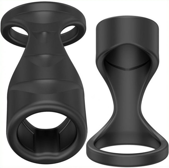 Gaine pour pénis souple Twins 8 x 4cm