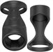 Gaine pour pénis souple Twins 8 x 4cm