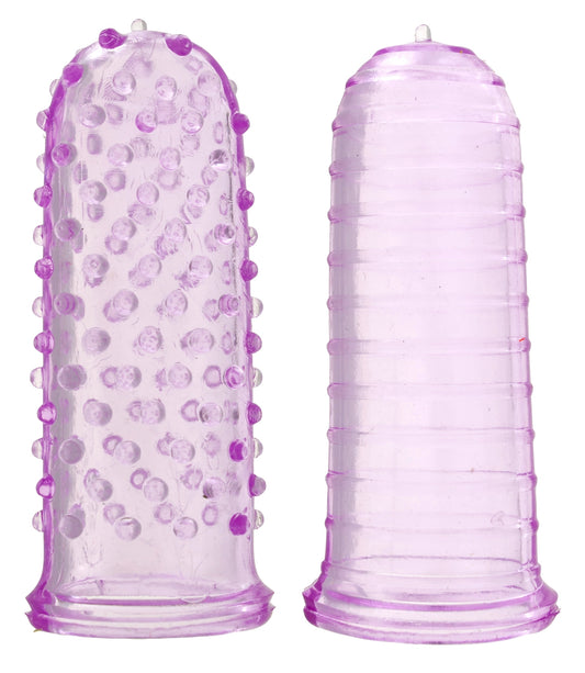 Gaines de doigt texturées Sexy Finger Ticklers x2
