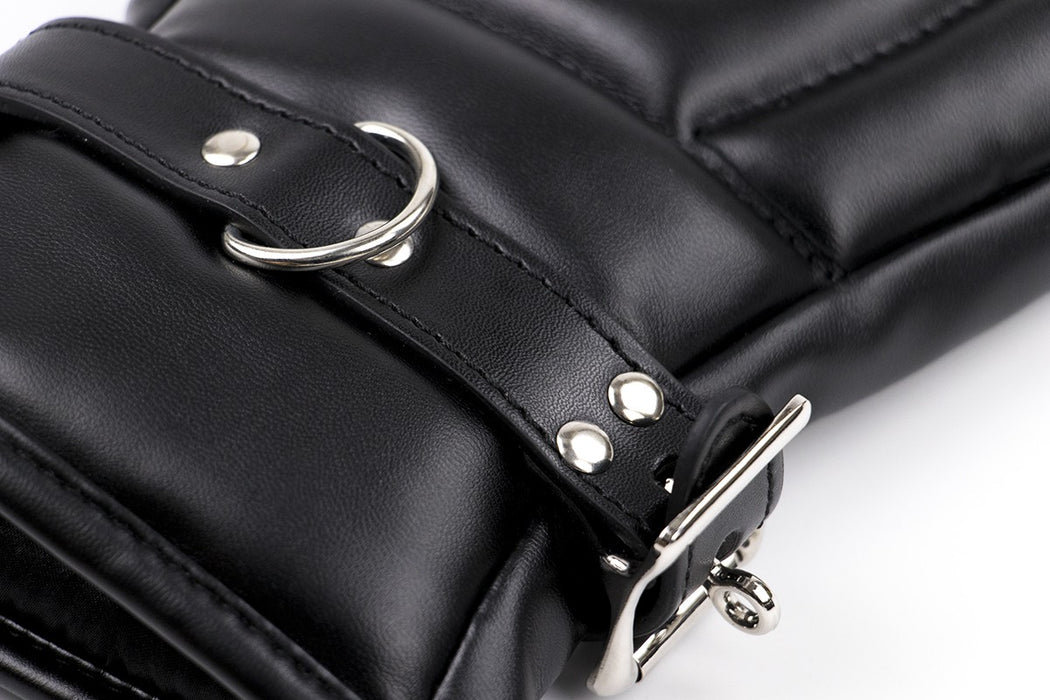 Gants Padded Lock Noirs