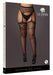 Porte-jarretelles et Bas LACE TOP Noir