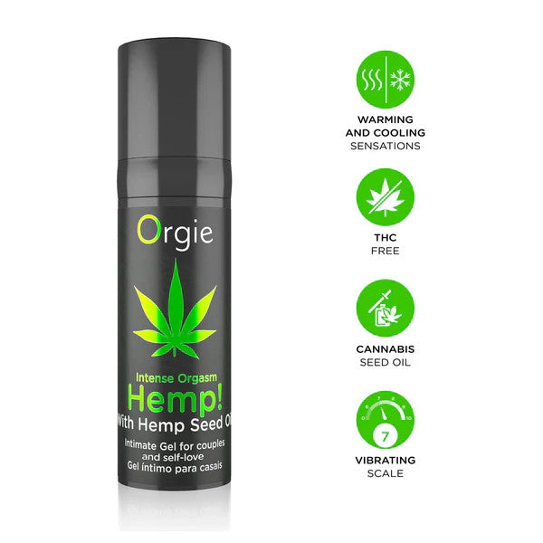Gel intime stimulant CBD Orgie Hemp 15ml