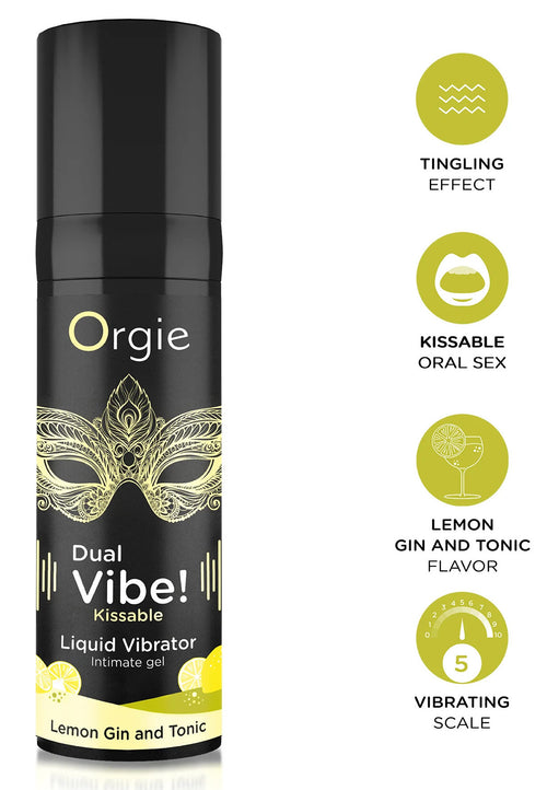 Gel Stimulant Dual vibe lemon gin tonic 15ml