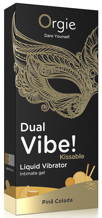 Gel Stimulant Dual Vibe Pina Colada 15ml